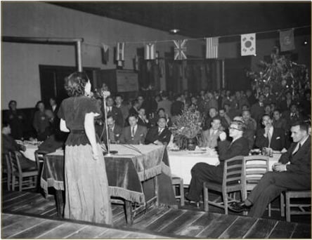 1951년 국회에서 열린 크리스마스 축하식(국가기록원 제공)© News1  