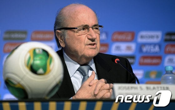 제프 블래터 국제축구연맹(FIFA) 회장. © AFP=News1 