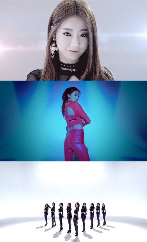 나인뮤지스 '글루'(GLUE) 뮤직비디오. © News1  