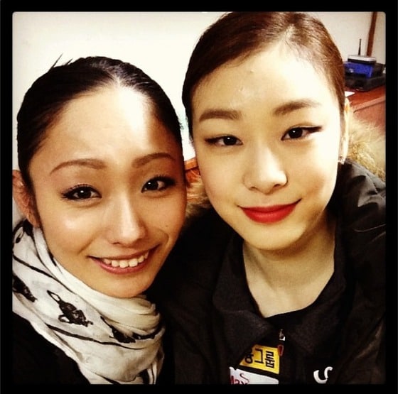 안도 미키(왼쪽)와 김연아(안도 미키 인스타그램). © News1