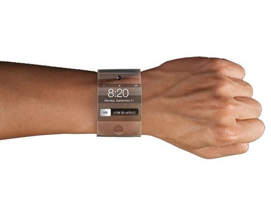 애플의 손목시계형 장치 가상 이미지. &#40;애플인사이더&#41; © News1 