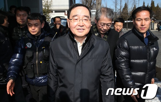 정홍원 국무총리 후보자 2013.2.11/뉴스1 © News1 양동욱 기자