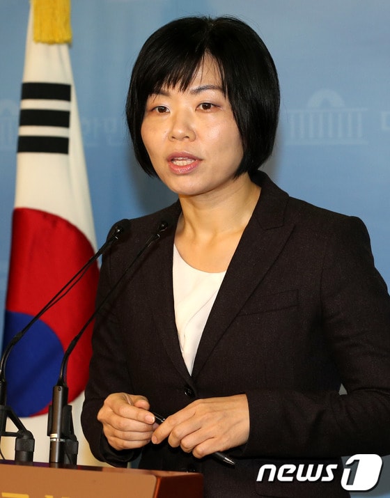 민현주 새누리당 대변인. /뉴스1 © News1 이종덕 기자