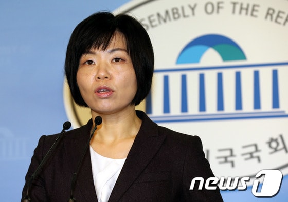 민현주 새누리당 대변인. /뉴스1 © News1 이종덕 기자