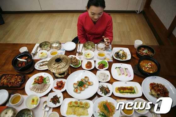 전주 한정식.© News1 