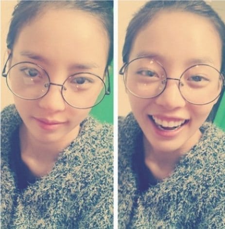 구하라가 1일 자신의 트위터에 코믹 셀카를 공개했다(제공=구하라 트위터) © News1  