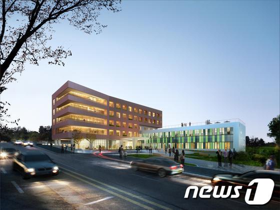 한국산업기술평가관리원 신사옥 조감도© News1 이훈철 기자