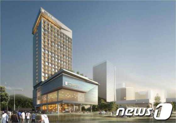 관광호텔 조감도© News1  