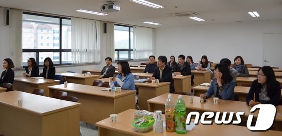 광주여대는 22일부터 6월28일까지 교직원 등을 대상으로 '생활영어회화 강좌'를 진행한다/사진제공-광주여대© News1