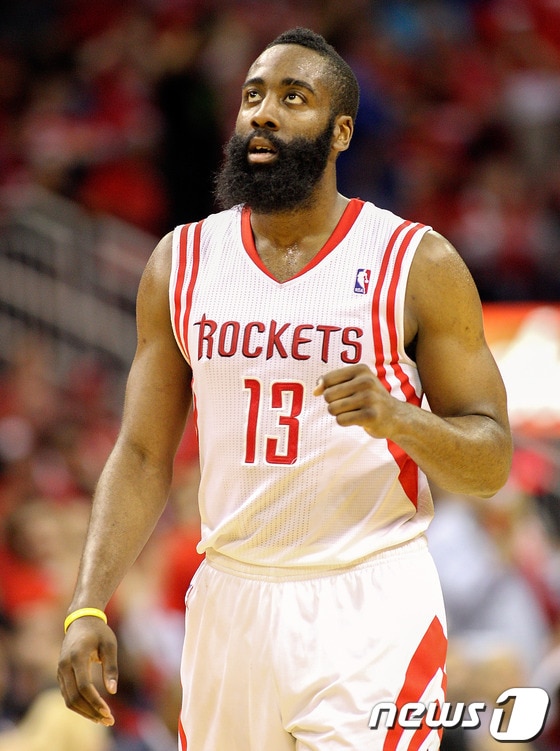 제임스 하든(휴스턴 로키츠).© AFP=News1  