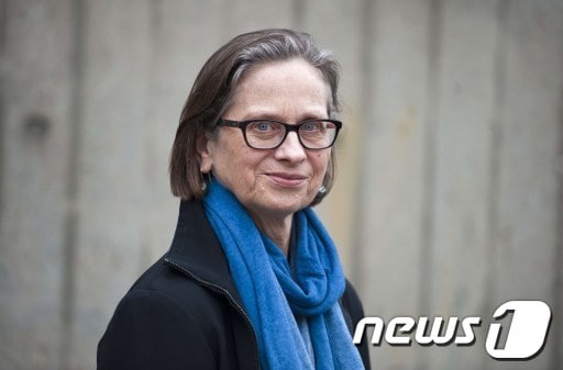 미국의 단편작가 리디아 데이비스가 22일(현지시간) 맨부커 국제상을 수상했다. © AFP=News1