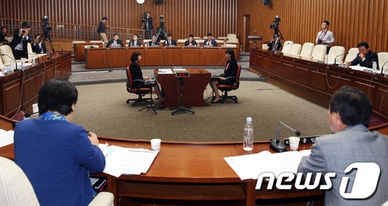 7일 오후 서울 여의도 국회에서 사법제도개혁특별위원회가 반부패 제도개혁 방안에 관한 공청회를 열고 있다. 이번 공청회는 부패행위 근절과 국가청렴위원회 설치 검토 등 반부패 제도개혁 방안에 대한 각계의 의견을 수렴하기 위해 마련됐다. 2013.5.7/뉴스1 © News1 허경 기자