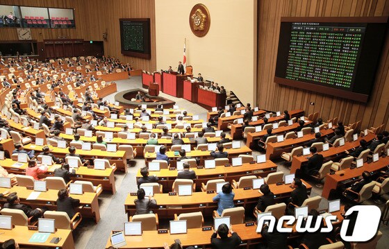 국회 본회의장. 2013.5.7/뉴스1 © News1 오대일 기자
