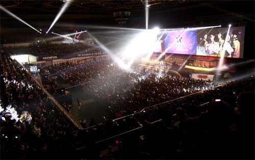 지난 올림푸스 LOL 챔피언스 윈터 12-13 결승전© News1   지봉철 기자