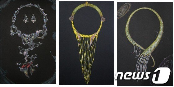 좌측부터 배민정의 꿈꾸는 물결, 박현철의 밤하늘의 별을, 조희영의 역사의 흐름 © News1