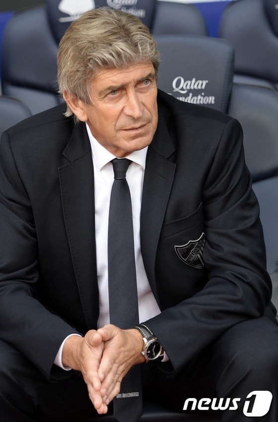 맨체스터 시티의 신임 감독 마누엘 페예그리니. © AFP=News1 