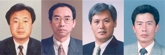 왼쪽부터 정의봉 국장, 한상돈 국장, 홍순석 국장, 최상교 국장 (사진제공=강릉시청) 2013.06.20 뉴스1 © News1