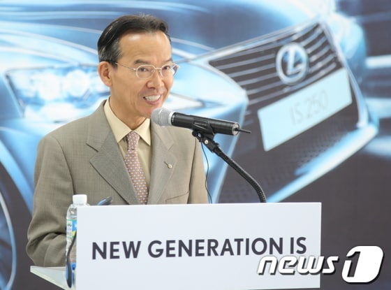 나카바야시 히사오 한국토요타자동차 사장(사진제공=한국토요타자동차)© News1  