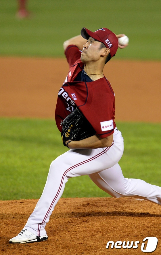기아 타이거즈 투수 윤석민 © News1