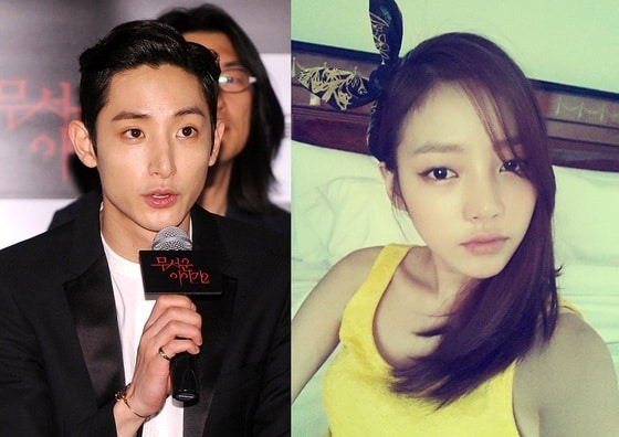 배우 이수혁과 카라 멤버 구하라. © News1  