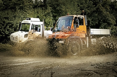 2013 올해의 오프-로드 차량으로 선정된 벤츠의 유니목. © News1  
