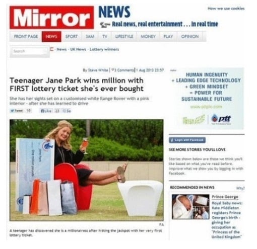 미러 홈페이지. © News1