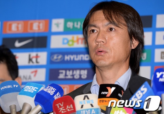 홍명보 축구대표팀 감독. © News1 이동원기자
