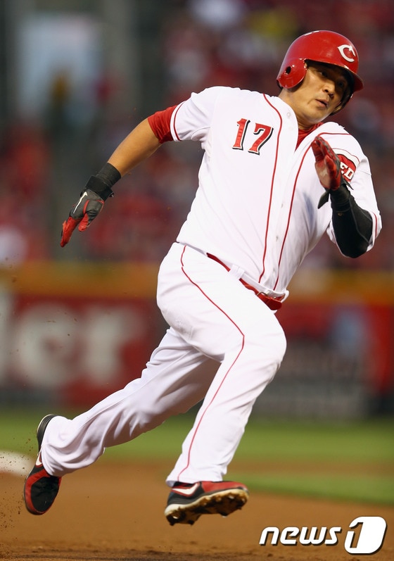 메이저리그 신시내티 레즈의 추신수(31). © AFP=News1