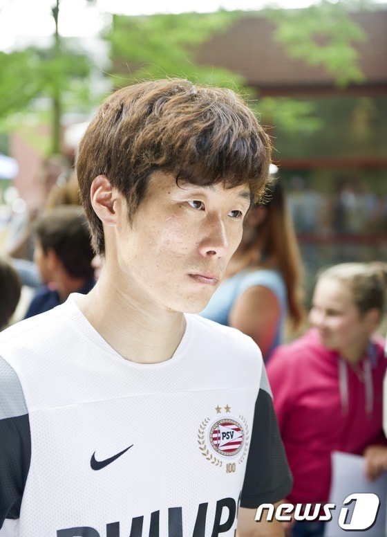 네덜란드 PSV 에인트호번의 박지성&#40;32&#41;. © AFP=News1