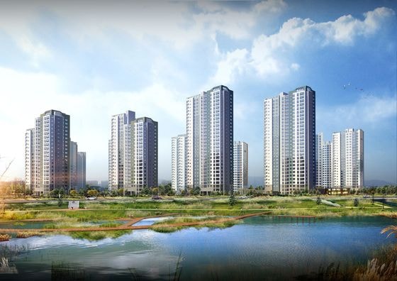 '미사강변 푸르지오' /사진제공=대우건설© News1