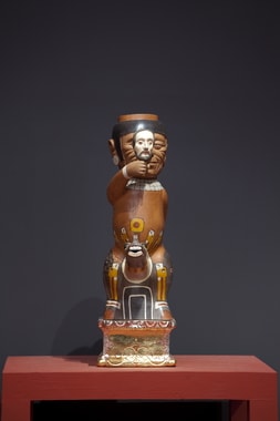 ‘2013 경기세계도자비엔날레’의 하이라이트인 국제지명공모전의 그랑프리에 페루출신 쿠쿨리 벨라드의 ‘수호자 산티아고(Patron Santiago)’가 최종 선정됐다. © News1  