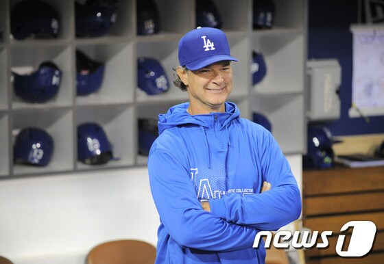 미국 메이저리그 LA 다저스의 돈 매팅리 감독. © AFP=News1
