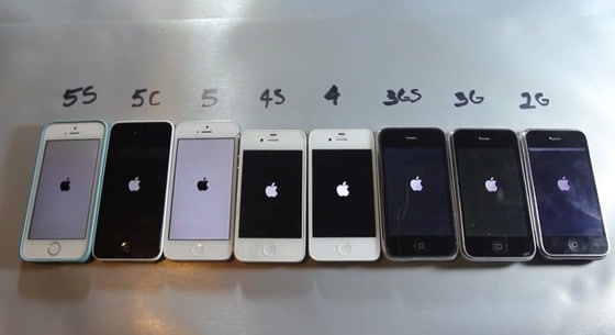 '에브리씽애플프로'가 공개한 모든 세대 아이폰의 성능 비교 영상 © News1