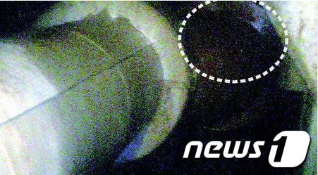 도쿄전력이 공개한 방사능 오염수 유입 지점 ©News1