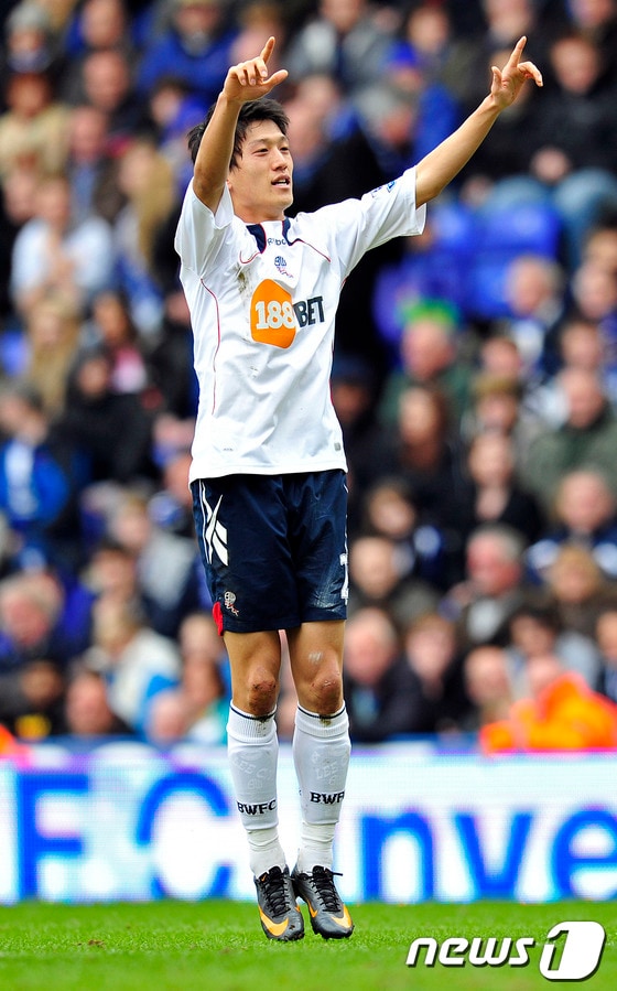 잉글랜드 2부리그 볼튼 원더러스의 이청용. © AFP=News1  