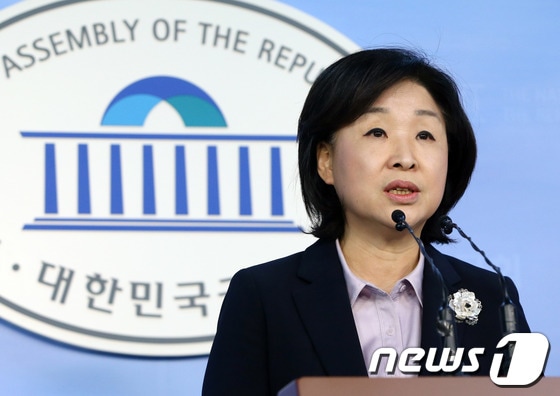 심상정 정의당 원내대표. 2014.1.16/뉴스1 © News1   송원영 기자