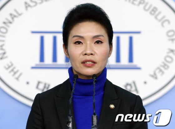 한정애 새정치민주연합 의원. 2014.1.21/뉴스1 © News1 송원영 기자