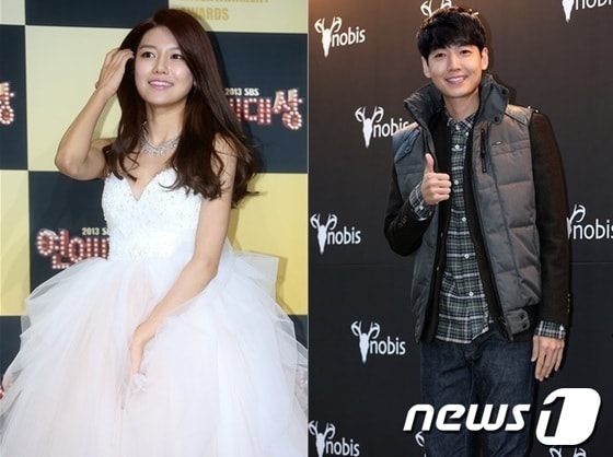 소녀시대 수영(왼쪽)과 배우 정경호. © News1  