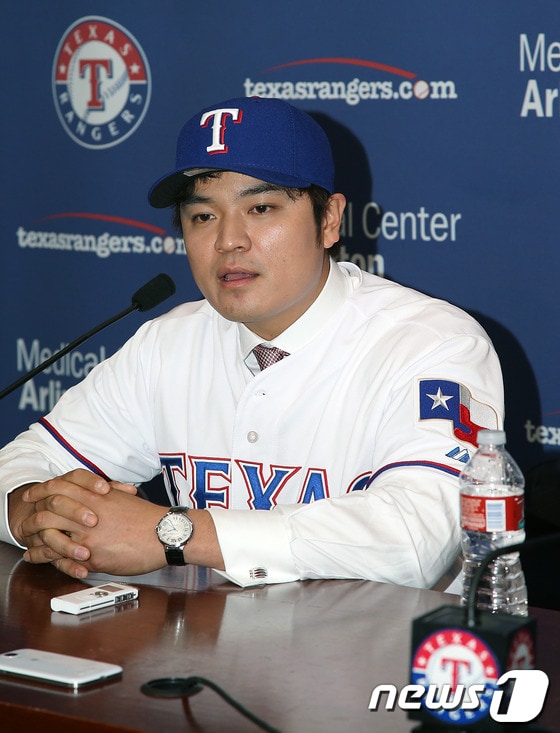 미국 메이저리그 텍사스 레인저스 소속의 추신수(32). © AFP=News1