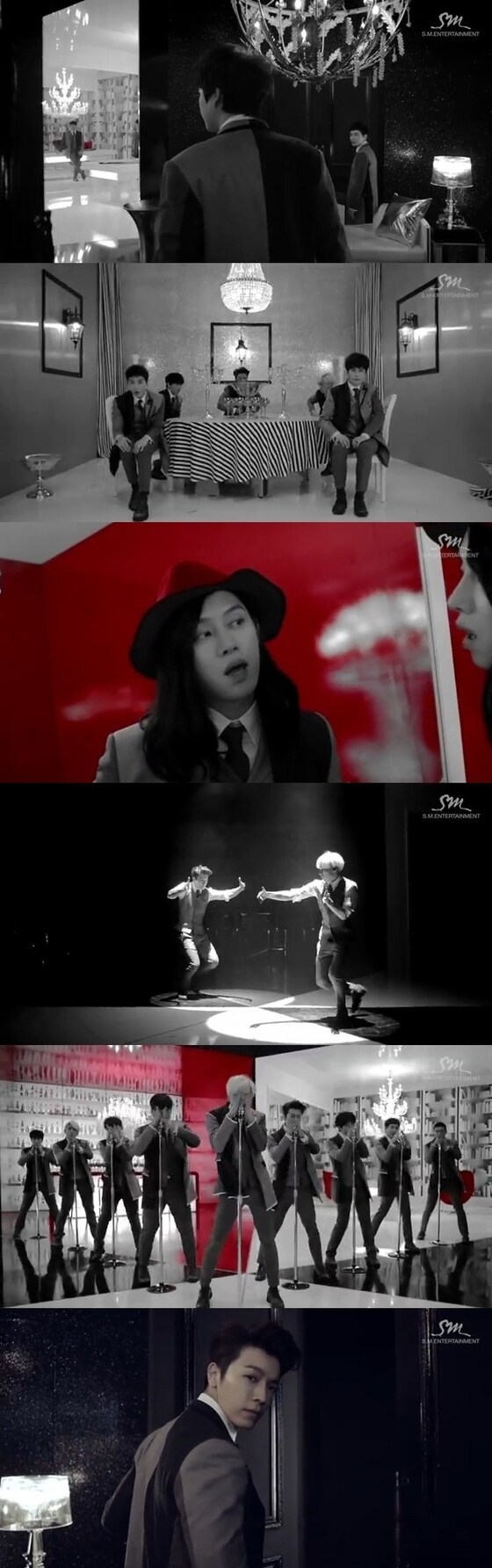 슈퍼주니어가 22일 후속곡 ´디스 이즈 러브´ 뮤직비디오를 공개했다. ⓒ 슈퍼주니어 ´디스 이즈 러브´ 뮤직비디오 캡처