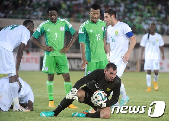 아프리카 네이션스컵 디펜딩 챔피언 나이지리아가 대회 예선에서 탈락하는 수모를 겪었다. ⓒ AFP=News1