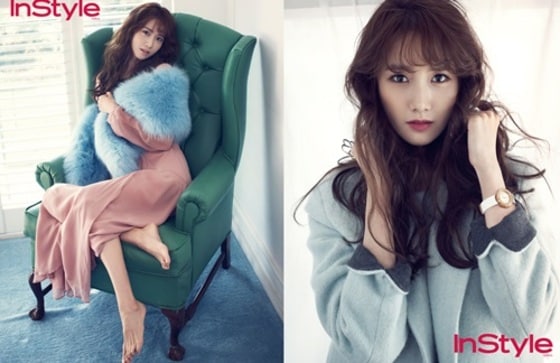 윤아가 화보를 통해 여신 미모를 뽐냈다. &acute;인스타일&acute; 제공 ⓒ News1