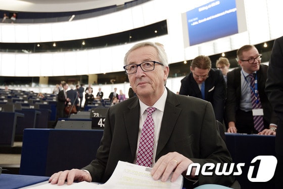 장 클로드 융커 유럽연합집행위원회(EC) 위원장ⓒ AFP=뉴스1