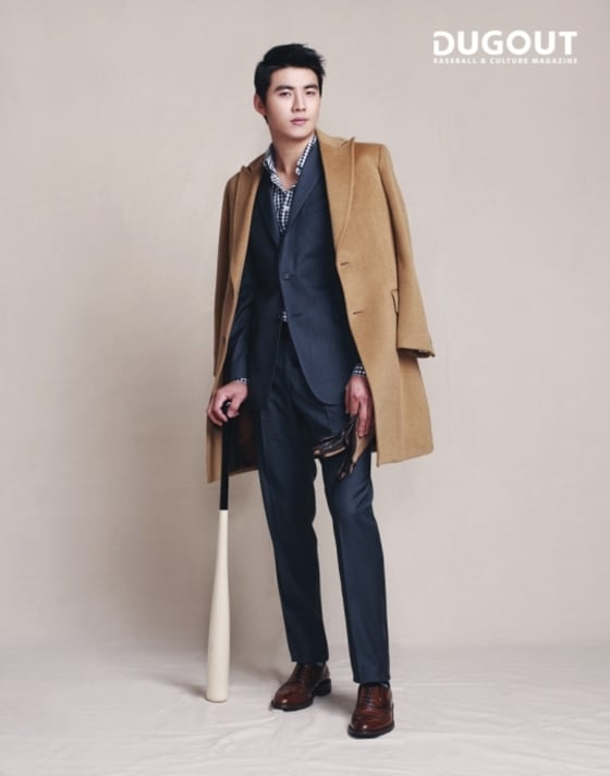 이대형의 화보 사진. (사진제공=더그아웃)ⓒ News1