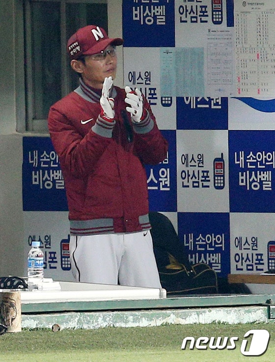 넥센 히어로즈 염경엽 감독. /뉴스1 DB ⓒ News1 오대일 기자