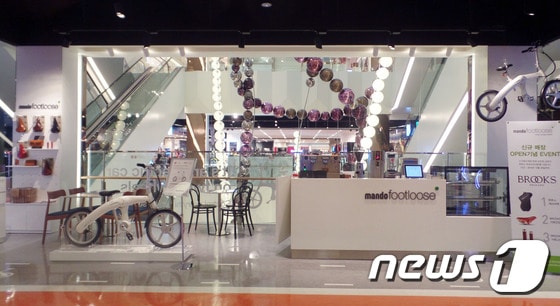 만도풋루스 수원 롯데백화점 매장ⓒ News1