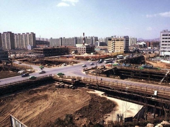 1970년대 현 강남역 사거리