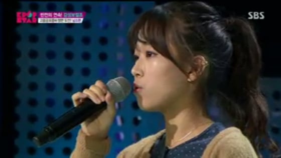 SBS 예능프로그램 ‘일요일이 좋다-K팝스타4’ 방송 화면