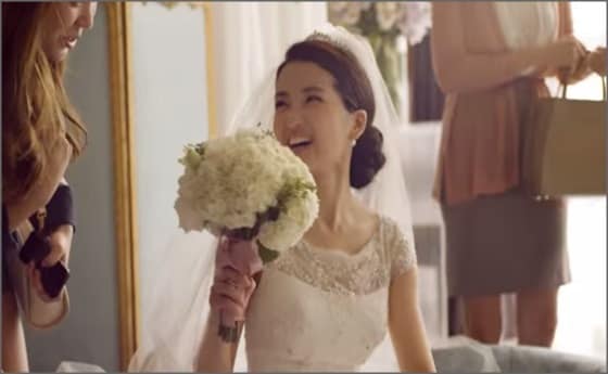 SK텔레콤 광고 화면