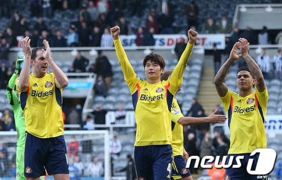 선덜랜드의 기성용(25). © AFP=News1